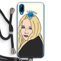 Mary Kate: Huawei P20 Lite Transparant Hoesje met koord