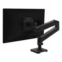 Ergotron Tischhalterung für 1 Monitor bis 34 Zoll Monitorbeugel Aantal monteerbare displays: 1 Display(s) 86,4 cm (34) Zwart Draaibaar, Uittrekbaar