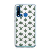 Weed: Huawei P20 Lite (2019) Transparant Hoesje