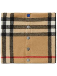 Burberry Vintage Check-pattern cashmere snood - Tons neutres