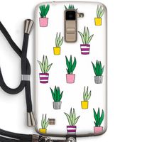Sanseveria: LG K10 (2016) Transparant Hoesje met koord