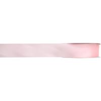 Cadeau sierlint - satijn - roze - 1 cm x 25 meter - Cadeaulinten ribbon - glans - inpakken