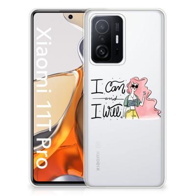 Xiaomi 11T | 11T Pro Telefoonhoesje met Naam i Can Xiaomi 11T | 11T Pro Telefoonhoesje met Naam i Can