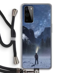 Wanderlust: OnePlus 9 Pro Transparant Hoesje met koord