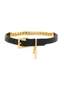 Coup De Coeur wrap chain choker - Noir