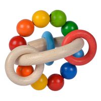 Eichhorn baby houten grijpring 3d