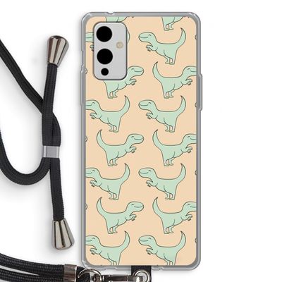 Dinos: OnePlus 9 Transparant Hoesje met koord