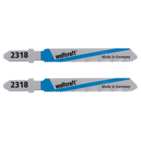 Wolfcraft Decoupeerzaagblad | HSS | L=75mm | T-Schaft | 2 stuks - 2318000