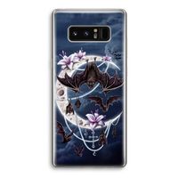 Vleermuizen Maan: Samsung Galaxy Note 8 Transparant Hoesje Vleermuizen Maan: Samsung Galaxy Note 8 Transparant Hoesje