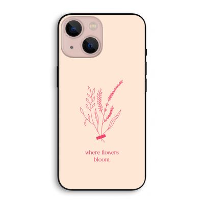 Where flowers bloom: iPhone 13 mini Biologisch afbreekbaar hoesje