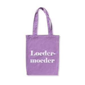 Canvas tas loedermoeder - roze