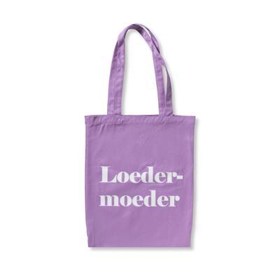 Canvas tas loedermoeder - roze