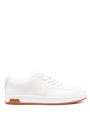 Kenzo baskets lacées à logo brodé - Blanc