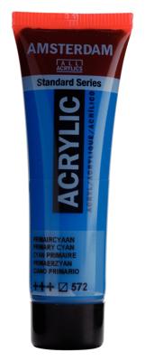 Royal Talens Amsterdam Standard Series Acrylverf Tube 20 ml - Primaircyaan 572