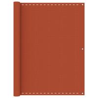 VidaXL Balkonscherm 120x400 cm hdpe oranje