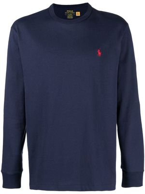 Polo Ralph Lauren t-shirt Polo Pony à manches longues - Bleu