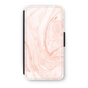 Peach bath: iPhone XS Flip Hoesje