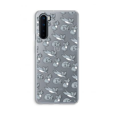 Poezen: OnePlus Nord Transparant Hoesje