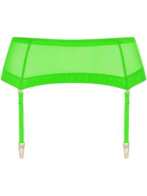 Maison Close porte-jarretelles Corps à Corps - Vert