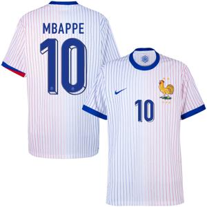 Frankrijk Dri Fit ADV Match Shirt Uit 2024-2025 + Mbappe 10
