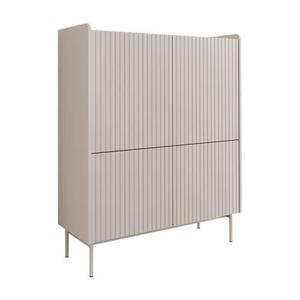 Meubella Dressoir Livako - Beige - 103 cm