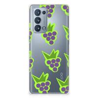 OPPO Reno 6 Pro Plus 5G | Siliconen Case | Druiven