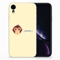 Apple iPhone Xr Telefoonhoesje met Naam Monkey - thumbnail