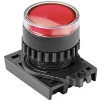 TRU COMPONENTS TC-10344012 S2PRU-P3R Druktoets Rond Rood (transparant) 1 stuk(s)