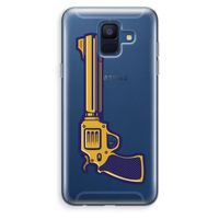 Pew Pew Pew: Samsung Galaxy A6 (2018) Transparant Hoesje