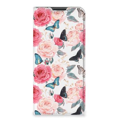 OPPO A54s | A16 | A16s Smart Cover Butterfly Roses OPPO A54s | A16 | A16s Smart Cover Butterfly Roses