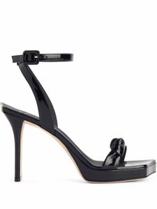 Giuseppe Zanotti sandales Nefertite 100 mm - Noir