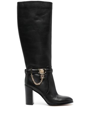 Michael Michael Kors bottes Hamilton 100 mm en cuir - Noir