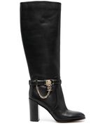 Michael Michael Kors bottes Hamilton 100 mm en cuir - Noir - thumbnail