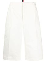 Thom Browne short à logo - Blanc - thumbnail