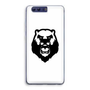 Angry Bear (white): Honor 9 Transparant Hoesje
