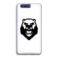 Angry Bear (white): Honor 9 Transparant Hoesje