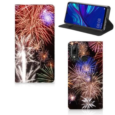 Huawei P Smart (2019) Hippe | Standcase | Vuurwerk