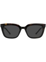 Gentle Monster lunettes de soleil Tote T1 à monture carrée - Marron