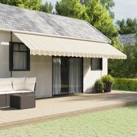 VidaXL Vervangingsdoek voor luifel gestreept 6x3 m meerkleurig VidaXL Vervangingsdoek voor luifel gestreept 6x3 m meerkleurig