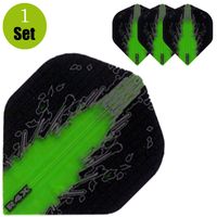 R4X High Impact Dartflights - Groen