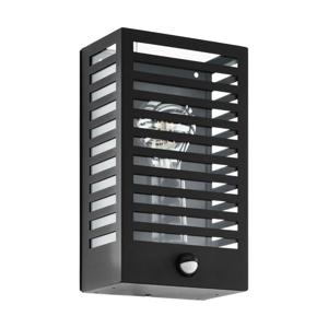 Eglo Zwarte buitenlampAlamonte 3 met sensor - 900137