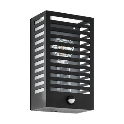 Eglo Zwarte buitenlampAlamonte 3 met sensor - 900137