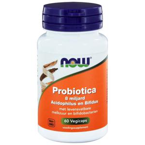 NOW Probiotica 8 miljard acidophilus en bifidus (60 vcaps)