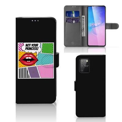 Samsung S10 Lite | Wallet Case | met Pasjes | Popart Princess Samsung S10 Lite | Wallet Case | met Pasjes | Popart Princess