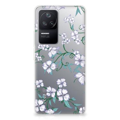 Xiaomi Poco F4 Uniek | TPU Case | Blossom White