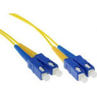 ACT 3 meter LSZH Singlemode 9/125 OS2 glasvezel patchkabel duplex met SC connectoren