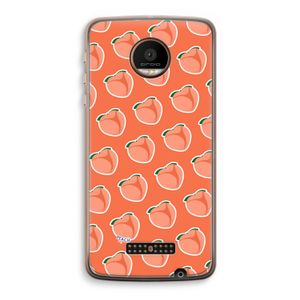 Just peachy: Motorola Moto Z Force Transparant Hoesje