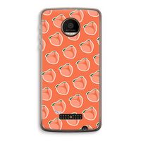 Just peachy: Motorola Moto Z Force Transparant Hoesje