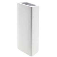 Luchtbevochtiger - wit - 900 ml - H21 cm - radiator - aardewerk