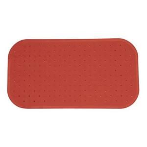 MSV Douche|bad anti-slip mat badkamer - rubber - terracotta - 36 x 97